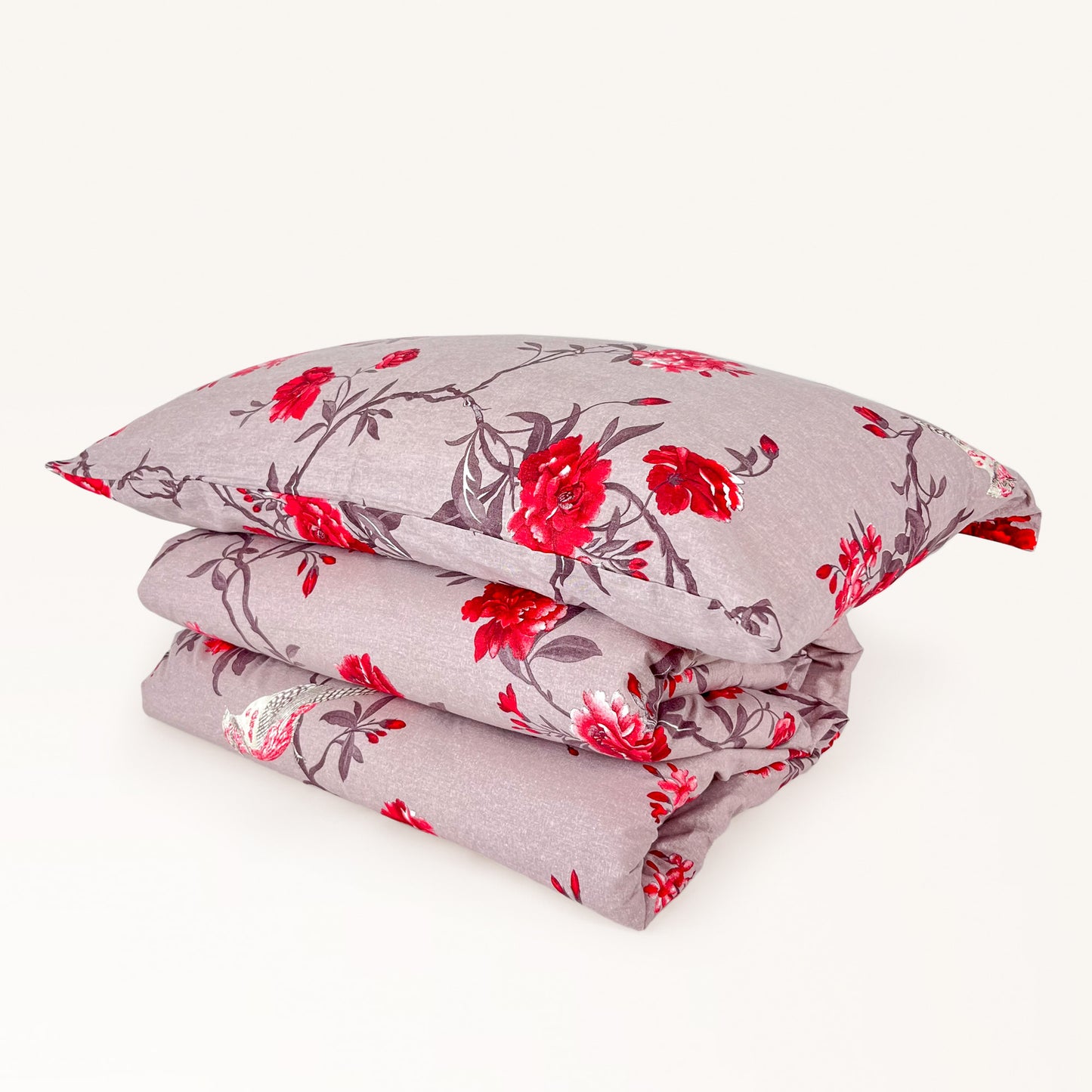 Duvet Cover Set  & Fitted Bedsheets- GULNAR 100% Cotton