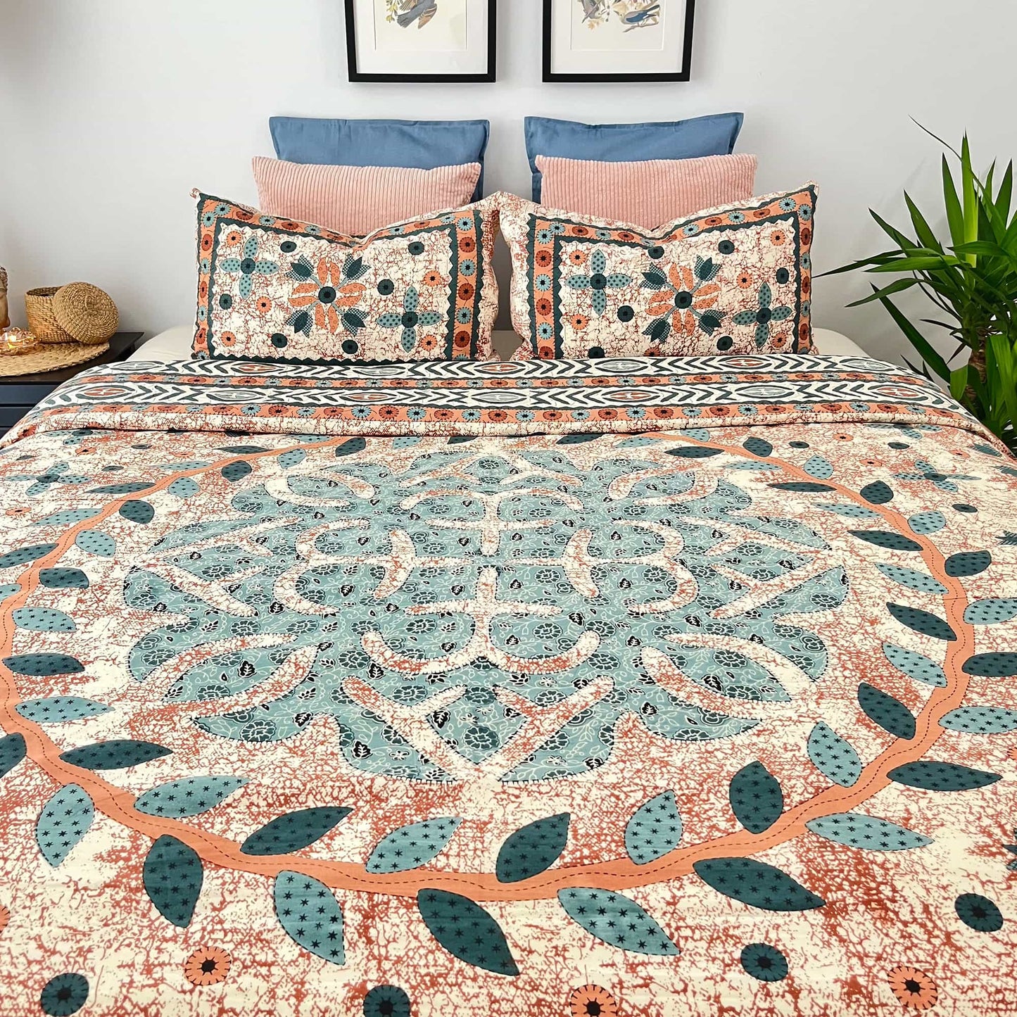 Flat Bedcover Set - MANDALA FOREST