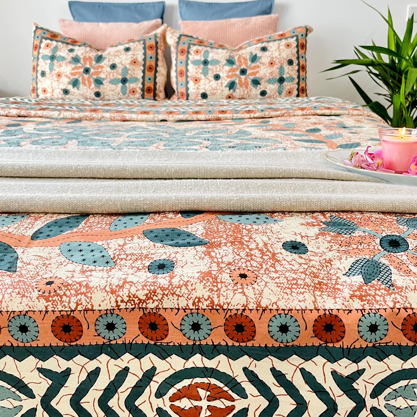 Flat Bedcover Set - MANDALA FOREST